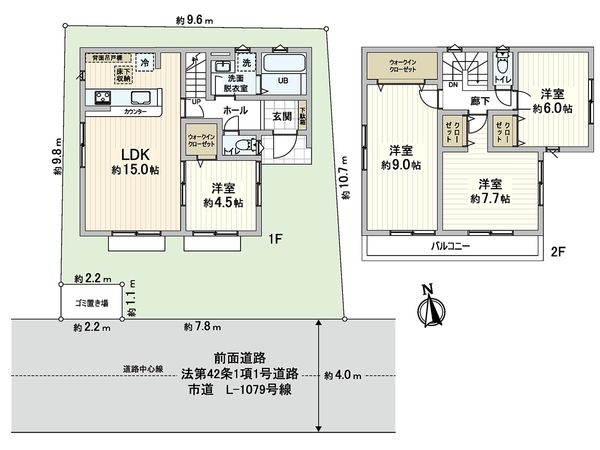 さいたま市緑区大字三室 間取図(平面図) さいたま市緑区大字三室 間取図(平面図)