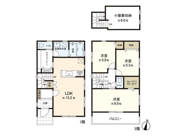 間取図(平面図)