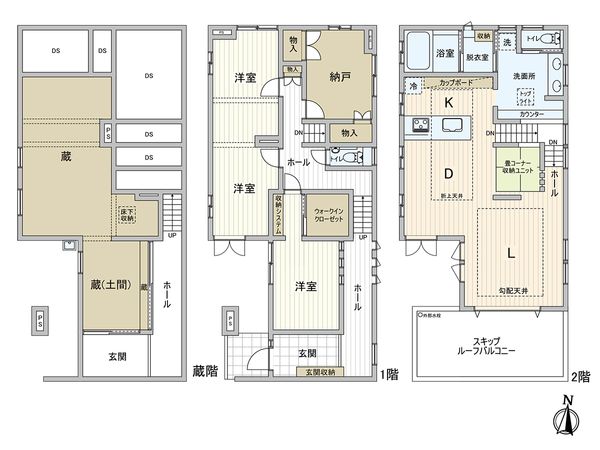 さいたま市浦和区常盤7丁目 間取図(平面図)