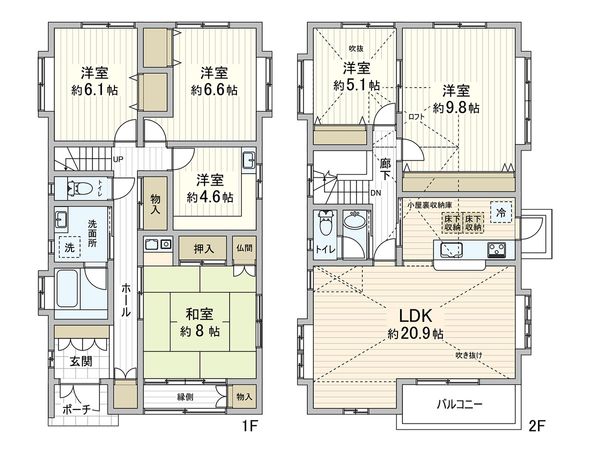 間取図(平面図)