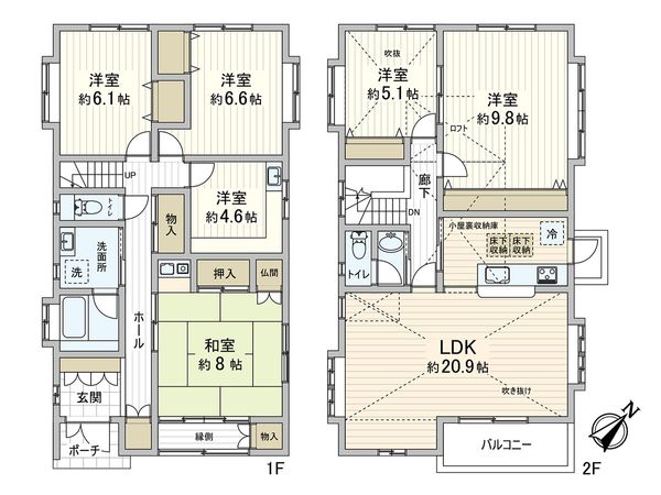 さいたま市浦和区前地3丁目 間取図(平面図) さいたま市浦和区前地3丁目 間取図(平面図)