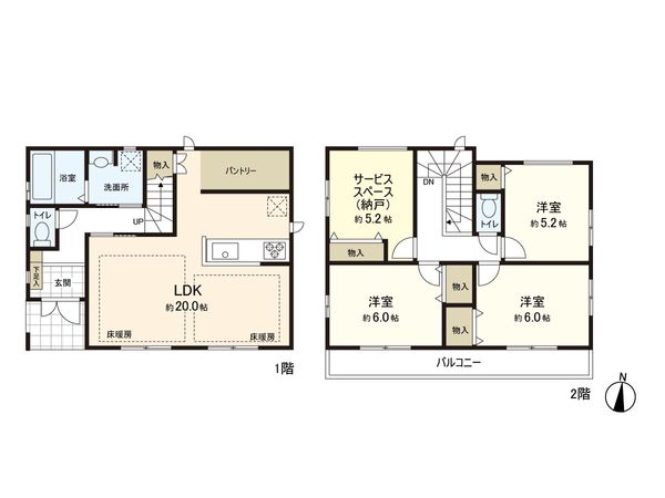 間取図(平面図)