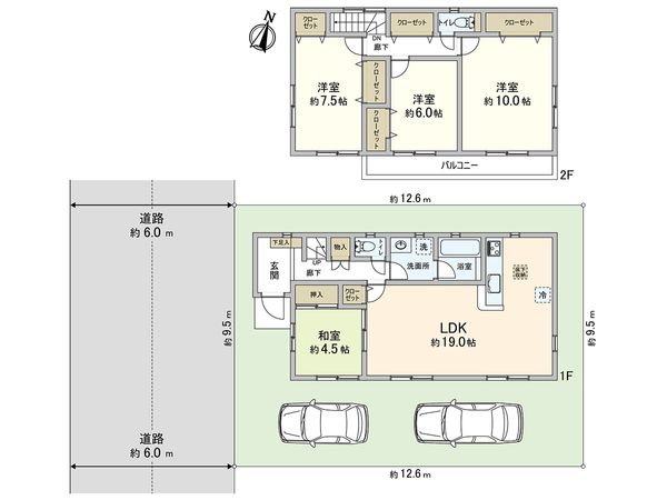 川口市大字安行慈林 間取図(平面図) 川口市大字安行慈林 間取図(平面図)
