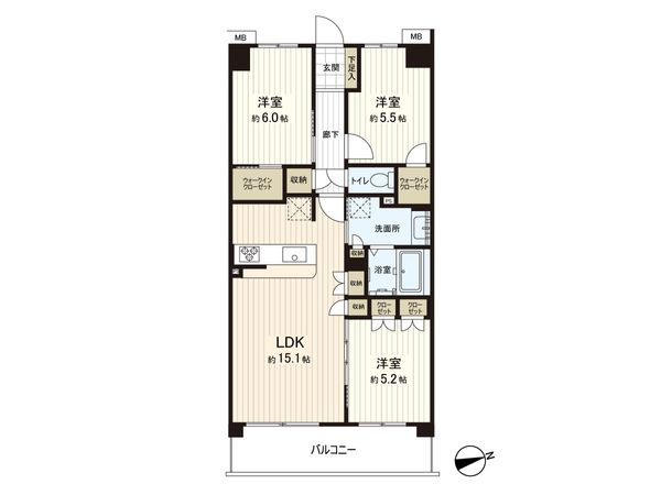 間取図(平面図)