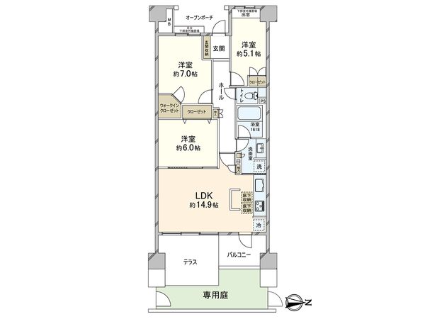 間取図(平面図)