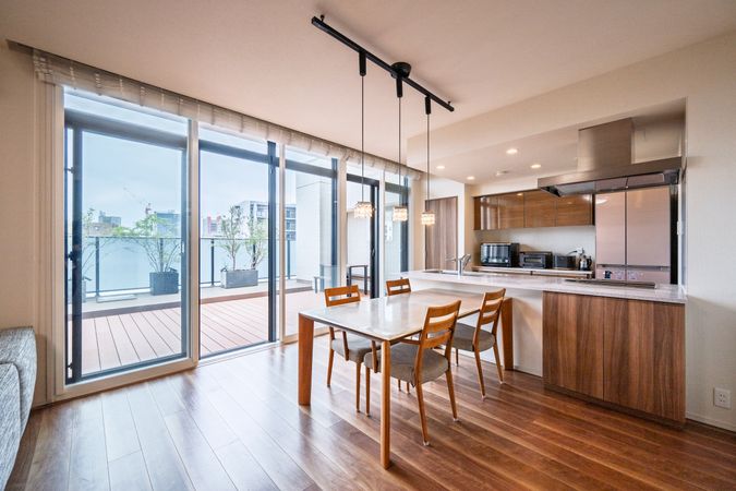 プラウド浦和常盤テラス リビング プラウド浦和常盤テラス リビング