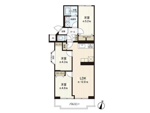 間取図(平面図)