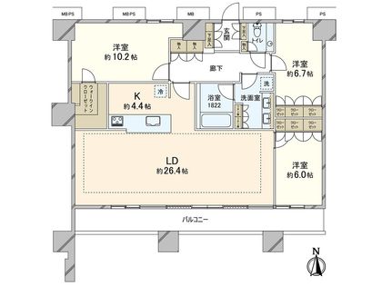 間取図(平面図)