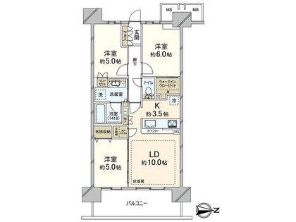 間取図(平面図)