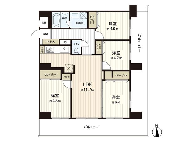 間取図(平面図)
