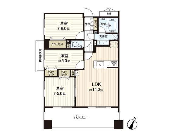 間取図(平面図)