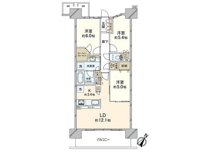間取図(平面図) 間取図(平面図)