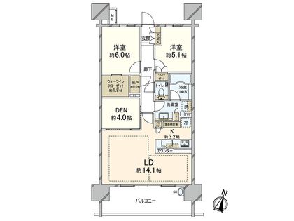 間取図(平面図)