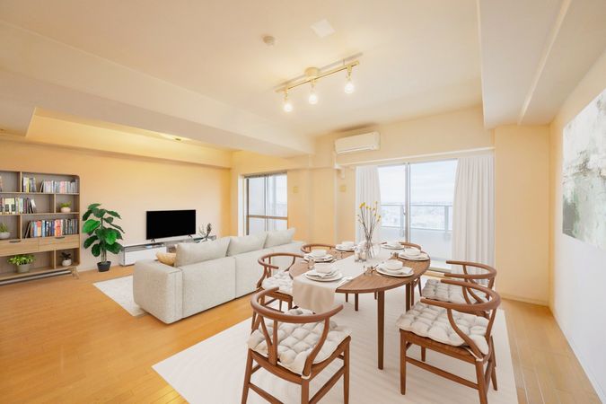 エイペックスタワー浦和 リビング エイペックスタワー浦和 リビング