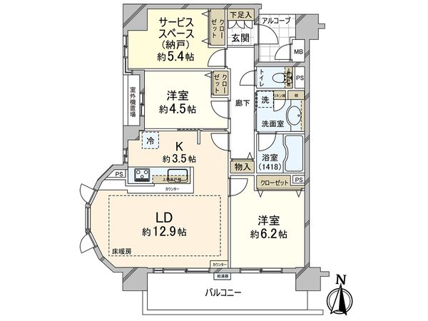 間取図(平面図)