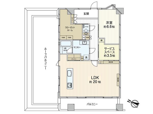 ライオンズシティ北浦和 間取図(平面図) ライオンズシティ北浦和 間取図(平面図)