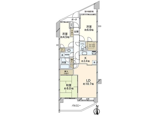 間取図(平面図)