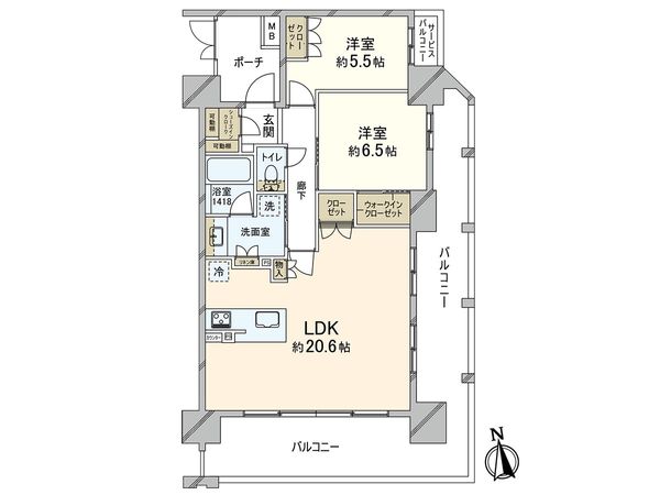 レーベン浦和常盤THE TOWER 間取図(平面図) レーベン浦和常盤THE TOWER 間取図(平面図)