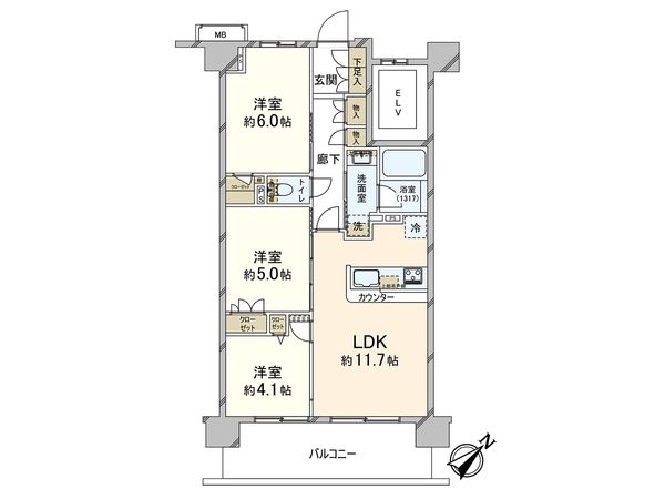間取図(平面図)