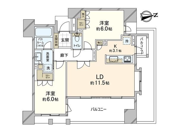 間取図(平面図)