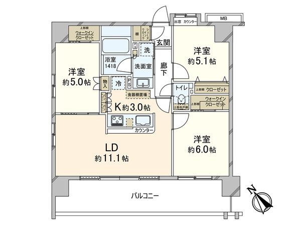 間取図(平面図)