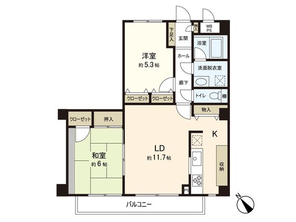 間取図(平面図)
