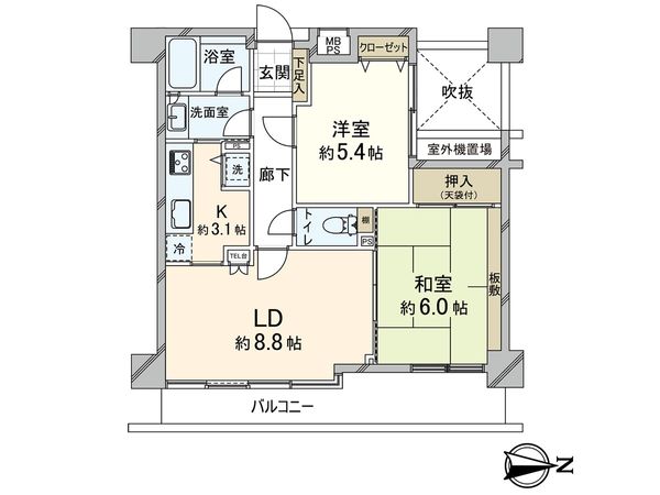 間取図(平面図)