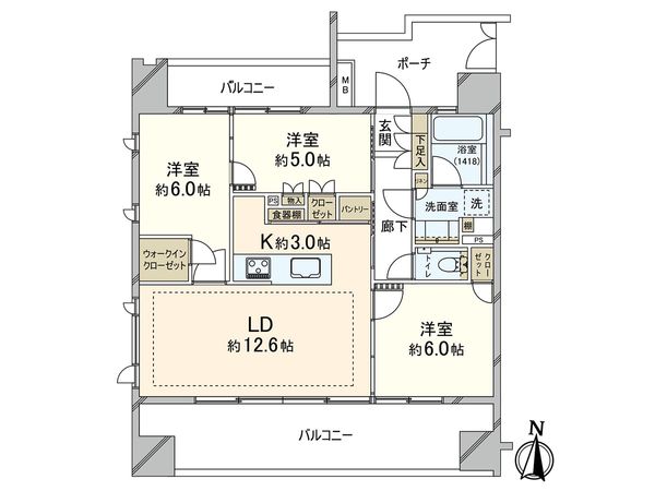 間取図(平面図)