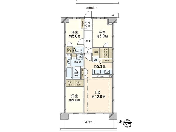 間取図(平面図)