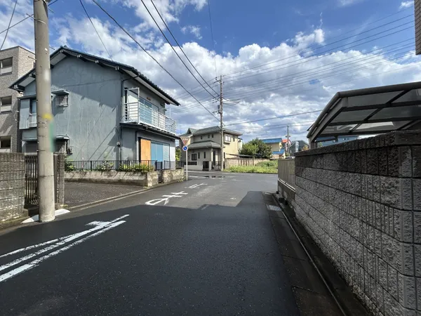 前面道路
