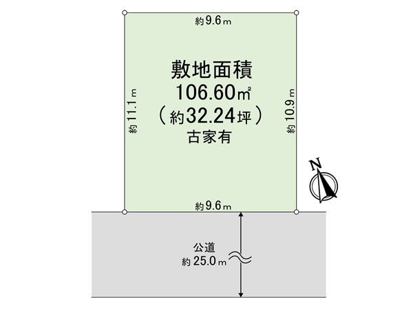 川口市川口4丁目 区画図