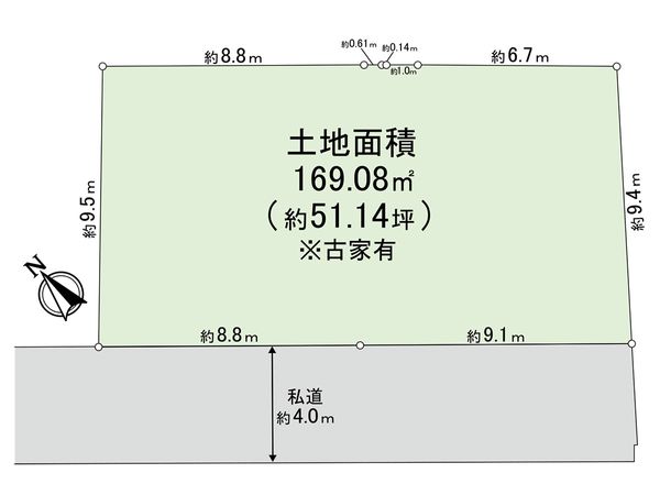 川口市元郷1丁目 区画図 川口市元郷1丁目 区画図
