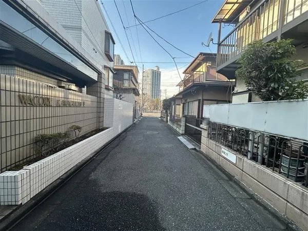 前面道路