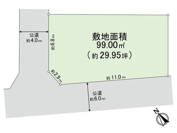 川口市差間2丁目 区画図 川口市差間2丁目 区画図