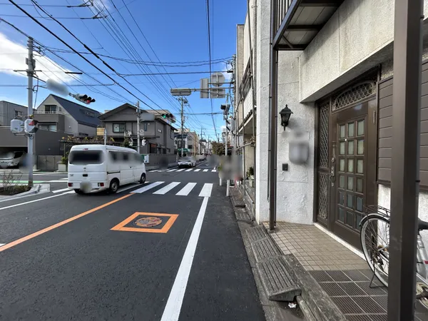 前面道路