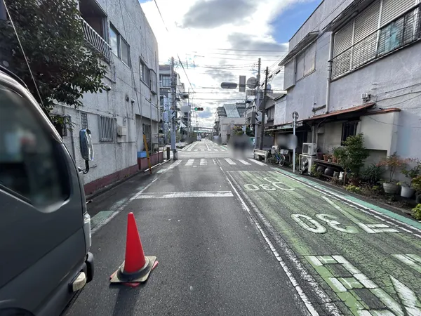 前面道路