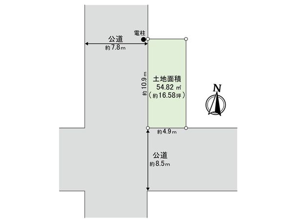 川口市青木2丁目 区画図