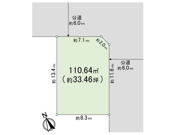 戸田市下戸田1丁目 区画図 区画図