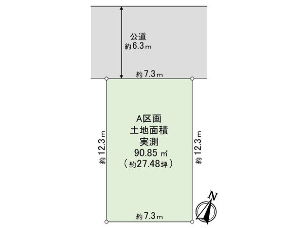 戸田市川岸3丁目 区画図 区画図