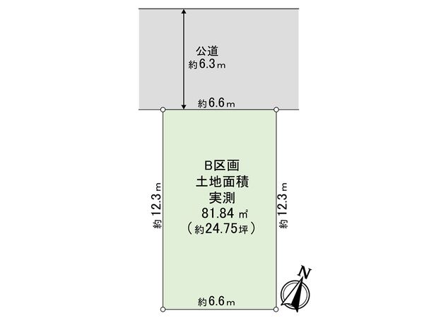 戸田市川岸3丁目 区画図 区画図