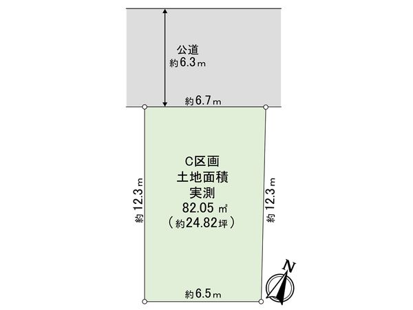 戸田市川岸3丁目 区画図 区画図