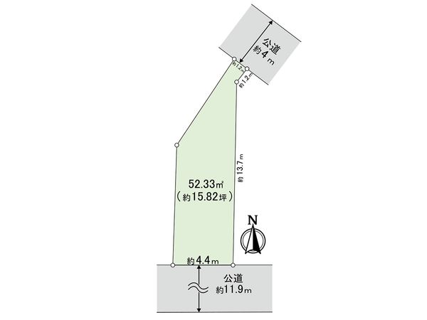 川口市元郷1丁目 区画図 区画図
