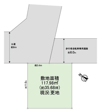 川口市大字藤兵衛新田 区画図 川口市大字藤兵衛新田 区画図