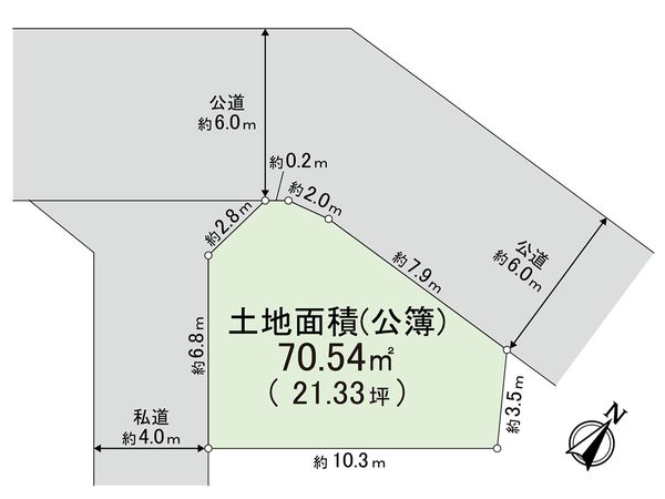川口市南鳩ヶ谷2丁目 区画図 川口市南鳩ヶ谷2丁目 区画図