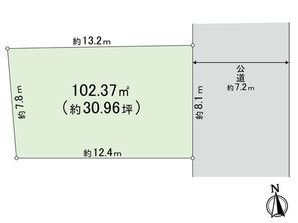 川口市幸町3丁目 区画図 川口市幸町3丁目 区画図