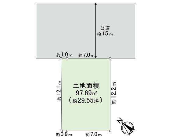 川口市末広3丁目 区画図 川口市末広3丁目 区画図