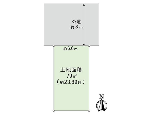 戸田市川岸2丁目 区画図