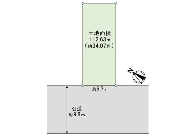川口市弥平3丁目 区画図 川口市弥平3丁目 区画図