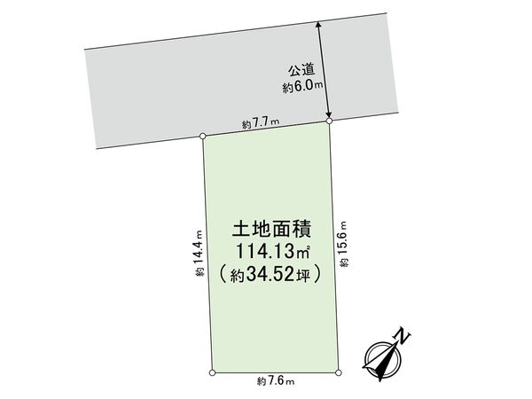 川口市東領家2丁目 区画図 川口市東領家2丁目 区画図