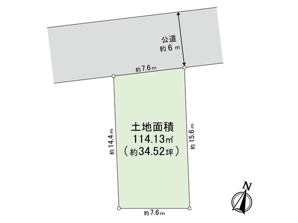 川口市東領家2丁目 区画図 川口市東領家2丁目 区画図